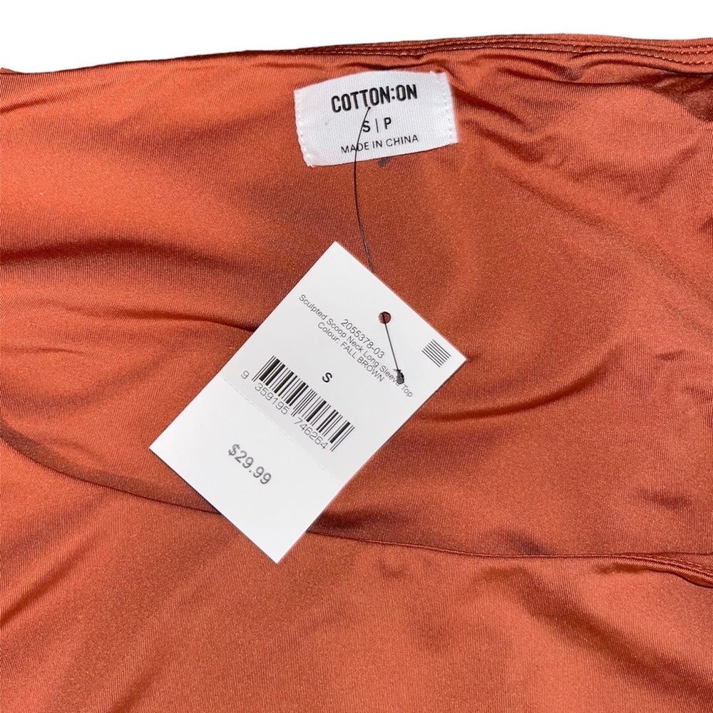 Cotton on NWT new with tags long sleeve crop top